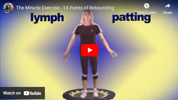 Trampoline For Lymphatic Drainage