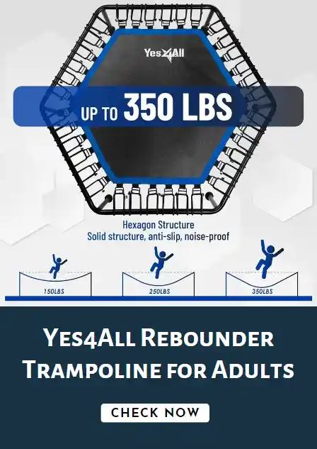 Yes4All Rebounder Trampoline for Adult