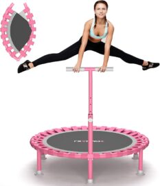 Foldable Mini Trampoline, 40" for Adults & Kids