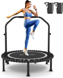 ANCHEER 40/48" Foldable Fitness Trampoline