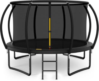 10FT 12FT 14FT 15FT 16FT Outdoor Trampoline with Enclosure Net