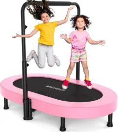 ANCHEER Double Mini Trampoline for Kids