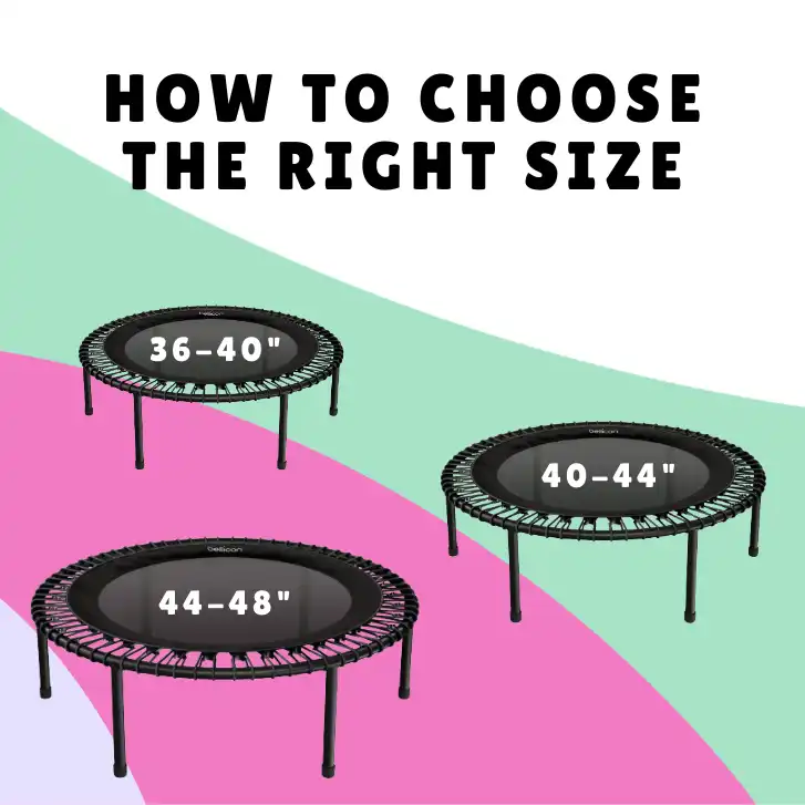 What Size Rebounder Do I Need? The Easy Guide.