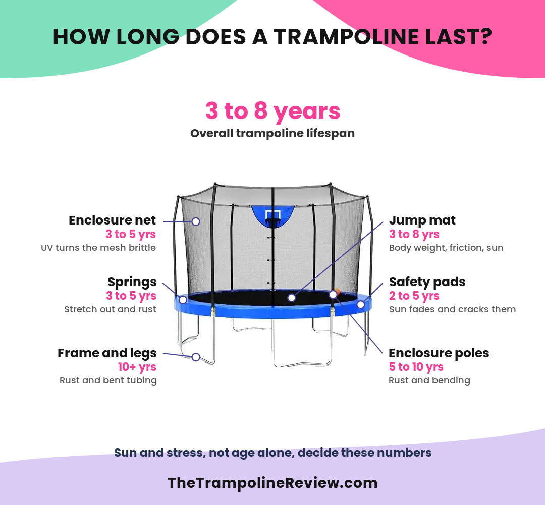 trampoline-lifespan-by-part-infographic Trampoline Lifespan By Part Infographic